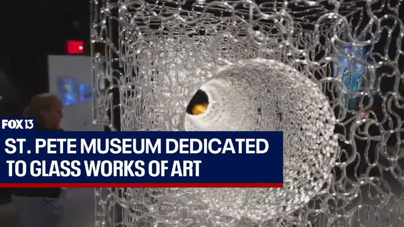 Contemporary glass sculpture detail by Trish Duggan