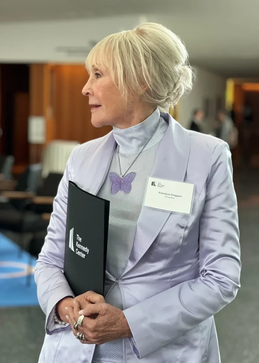 Trish Duggan at Kennedy Center board event