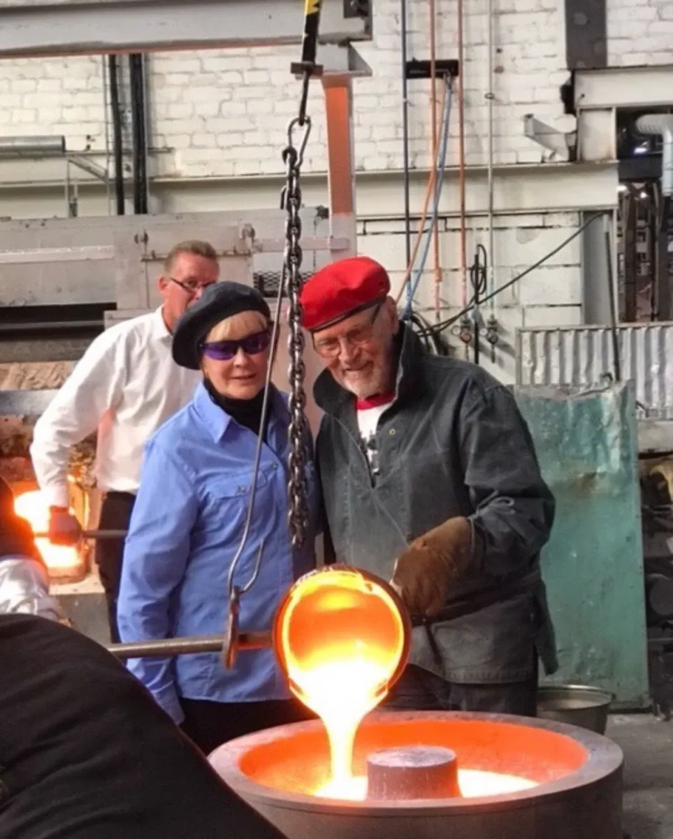 Bertil Vallien and Trish Duggan glass art collaboration